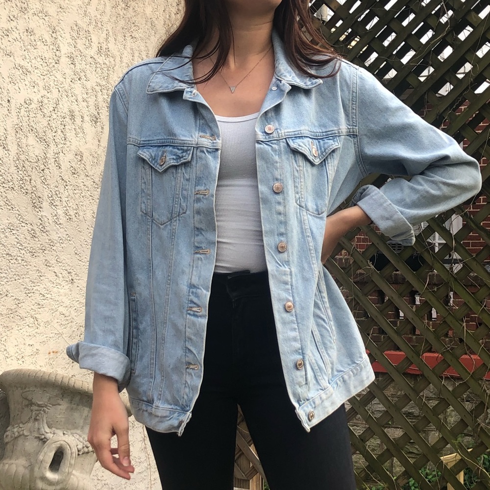 Forever 21 Oversized Denim Jacket